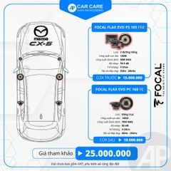 Độ loa ô tô Mazda CX-5 2025 (6 loa - 10 loa)