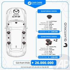 Độ loa ô tô Mazda CX-8 2025 (10 loa)