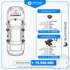Độ loa ô tô Toyota Camry (9 loa)