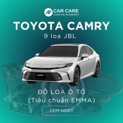 Độ loa ô tô Toyota Camry (9 loa)