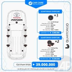 Độ loa ô tô Toyota Fortuner (6 loa - 11 loa)