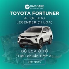 Độ loa ô tô Toyota Fortuner (6 loa - 11 loa)