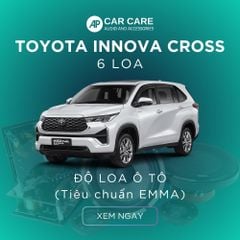 Độ loa ô tô Toyota Innova Cross (6 loa)