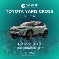 Độ loa ô tô Toyota Yaris Cross (6 loa)