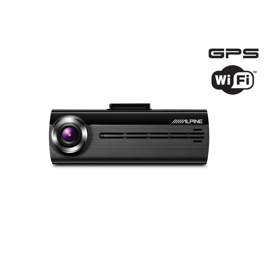 Camera hành trình Alpine DVR-F200 tích hợp GPS và WiFi