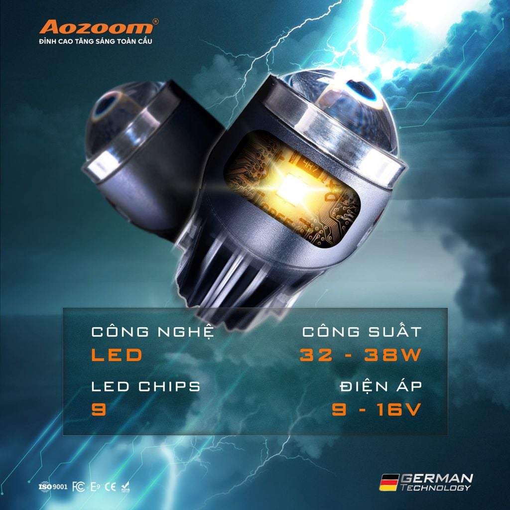 Bi Gầm Aozoom Eagle Fog Light