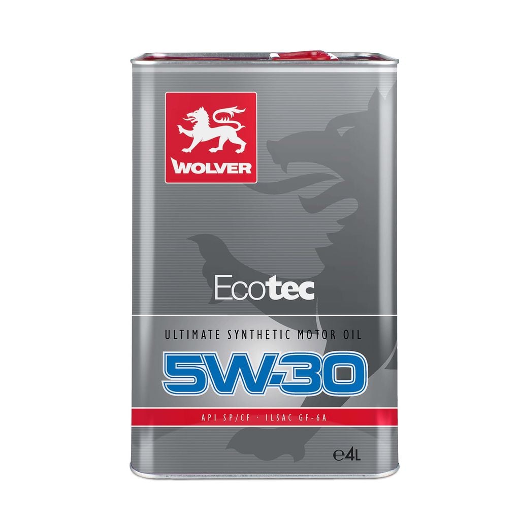 Dầu Nhớt Động Cơ Ô Tô Wolver Ecotec 5W30 Tổng Hợp API SP