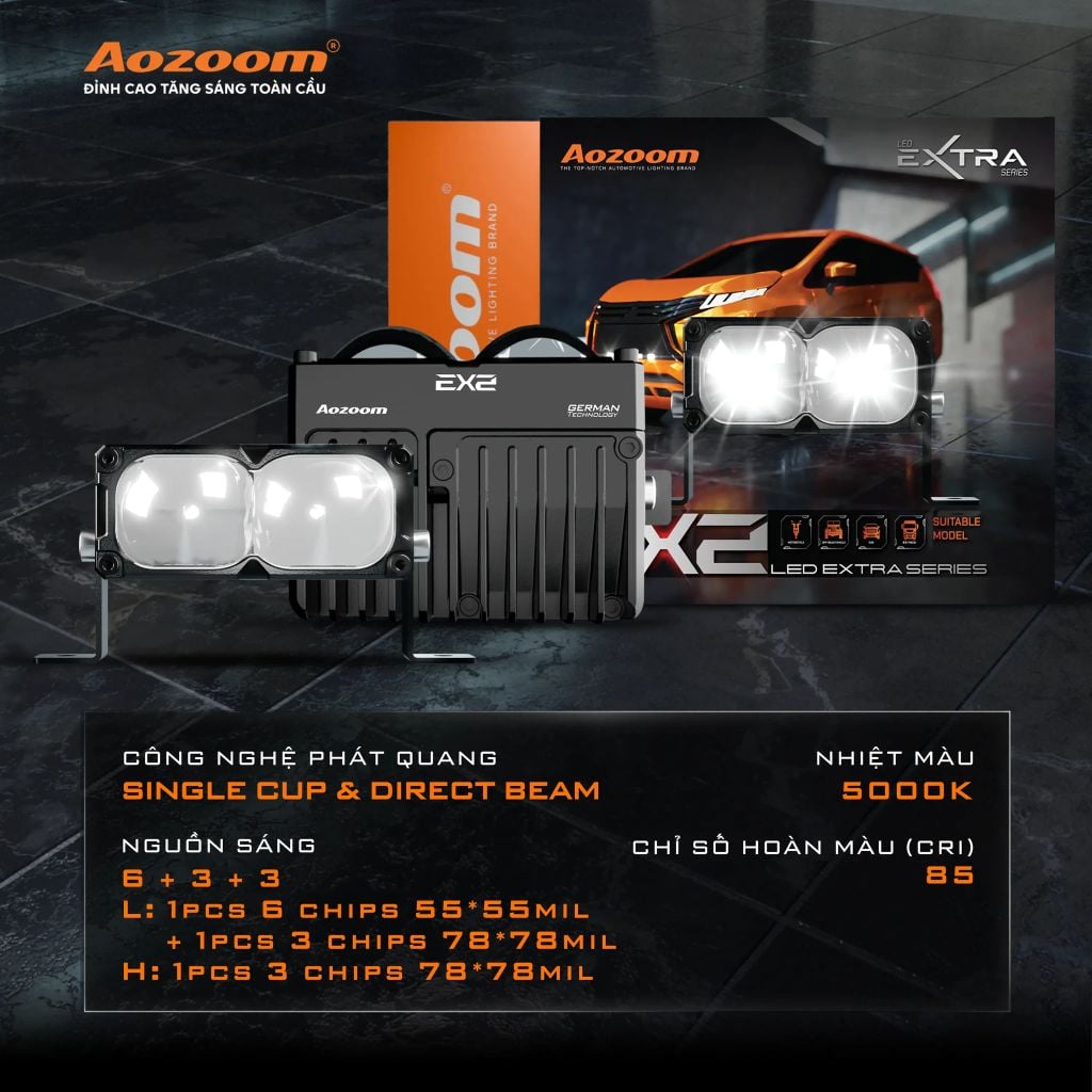 Đèn Trợ Sáng Aozoom Extra 2