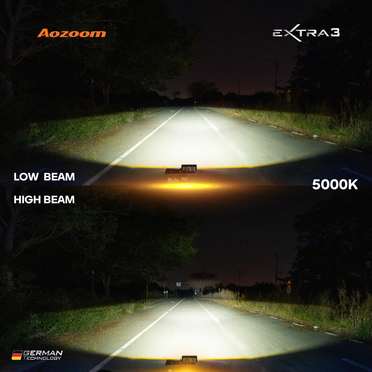 Đèn Trợ Sáng Aozoom EXTRA 3 LED EXTRA LIGHTS - ảnh chính hãng 1