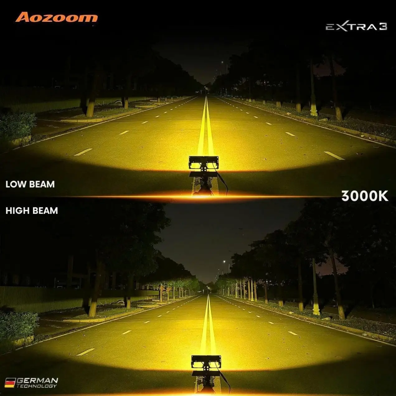 Đèn Trợ Sáng Aozoom EXTRA 3 LED EXTRA LIGHTS - ảnh chính hãng 6