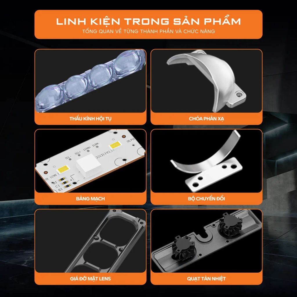 Đèn Trợ Sáng Aozoom Extra 4