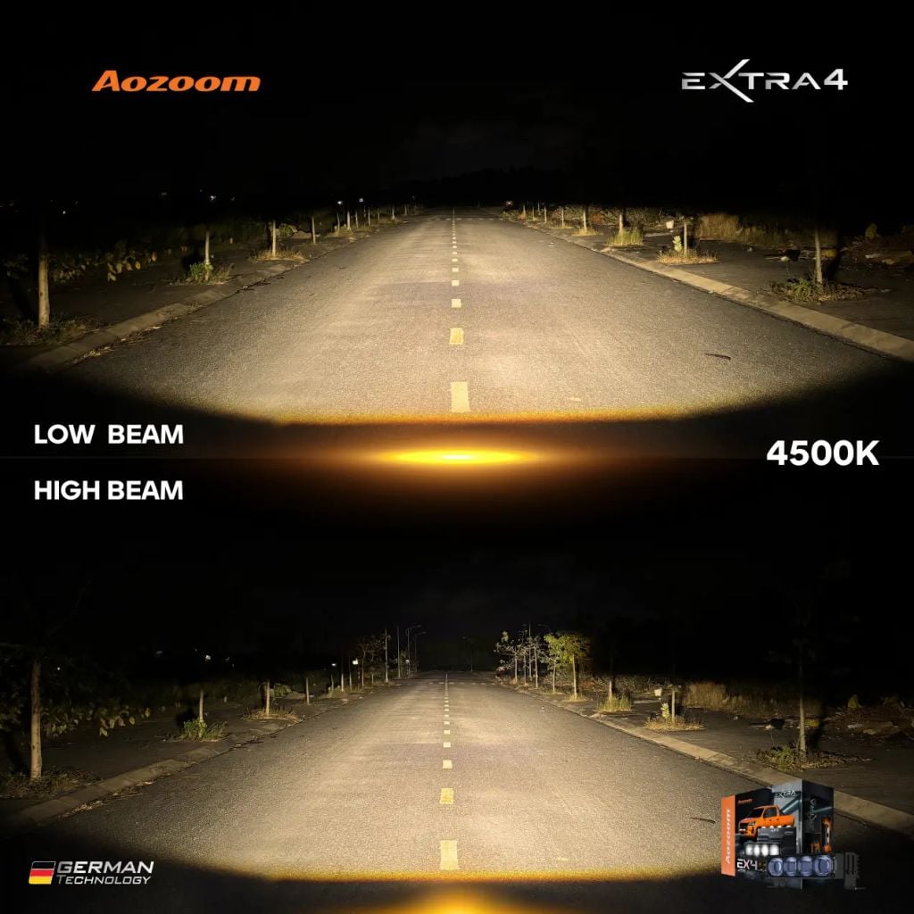 Đèn Trợ Sáng Aozoom Extra 4