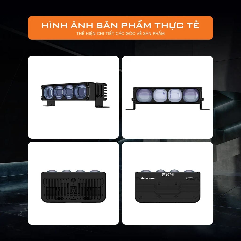 Đèn Trợ Sáng Aozoom Extra 4