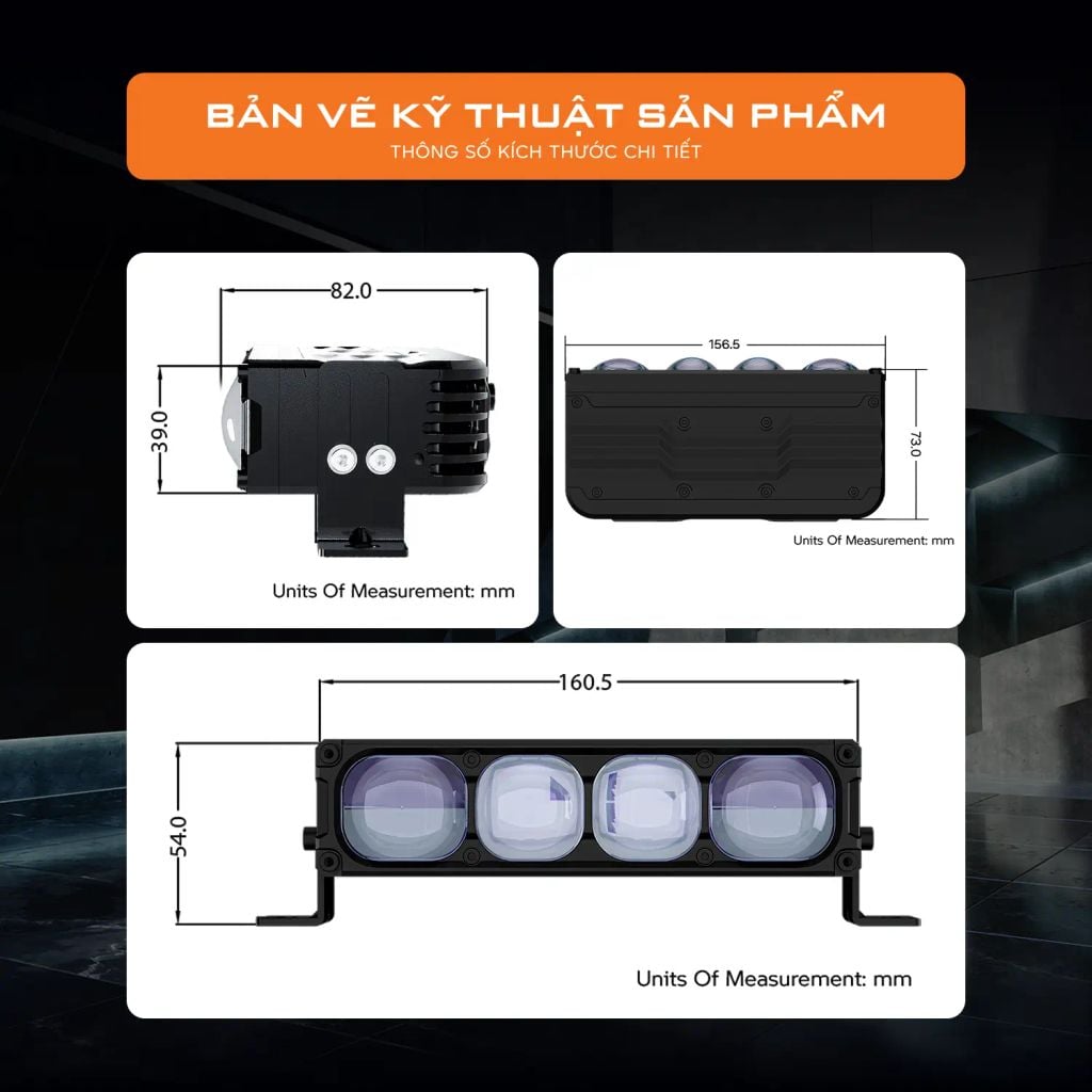 Đèn Trợ Sáng Aozoom Extra 4