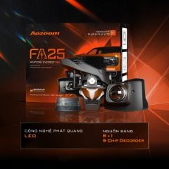 Đèn Bi LED Aozoom FA25 Cho Ford Ranger Raptor/Everest 2022+ – Plug & Play