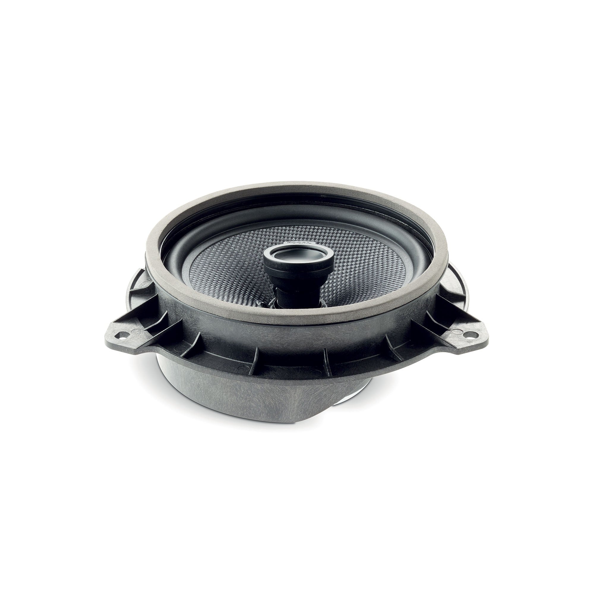 Focal IC TOY 165 nhìn nghiêng: chiều sâu 45 mm, treble nhôm gắn giữa loa