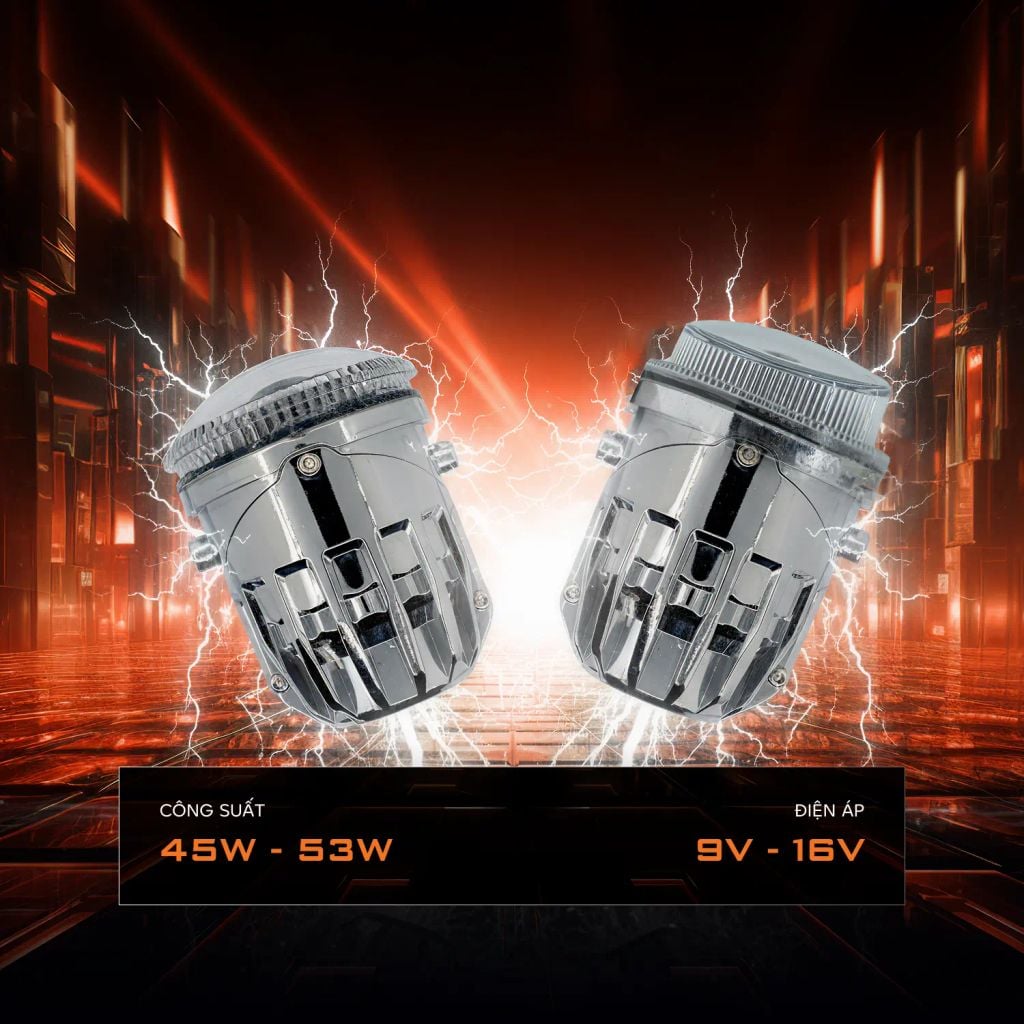 Bi Gầm Aozoom Ford/Toyota 53W – Dạng Zin
