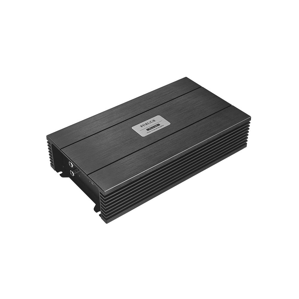 Amply mono ô tô Freude FC-1 V2 góc nghiêng, cổng RCA bên hông