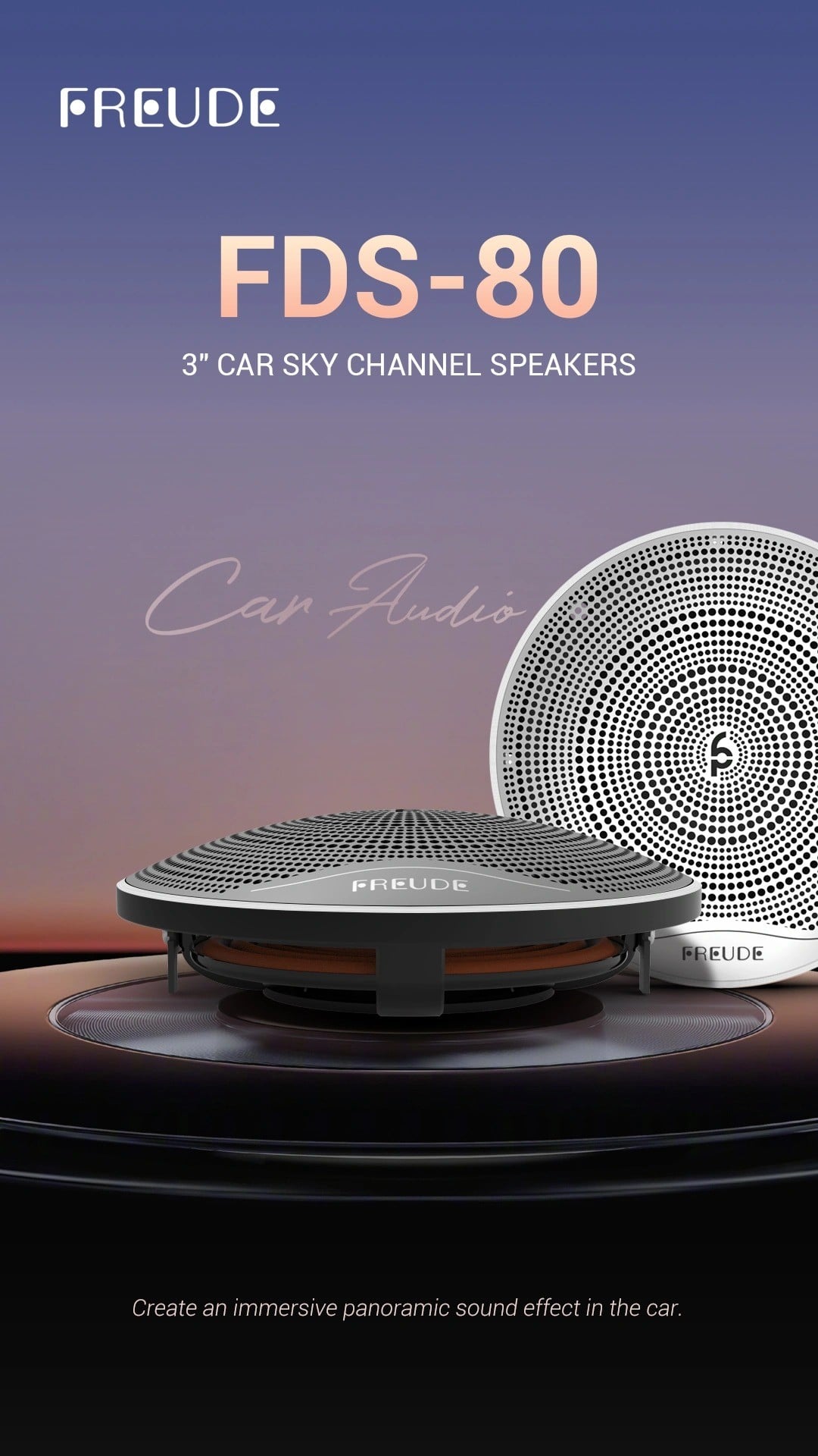 Ảnh bìa Freude FDS-80 loa trần 3 inch sky channel