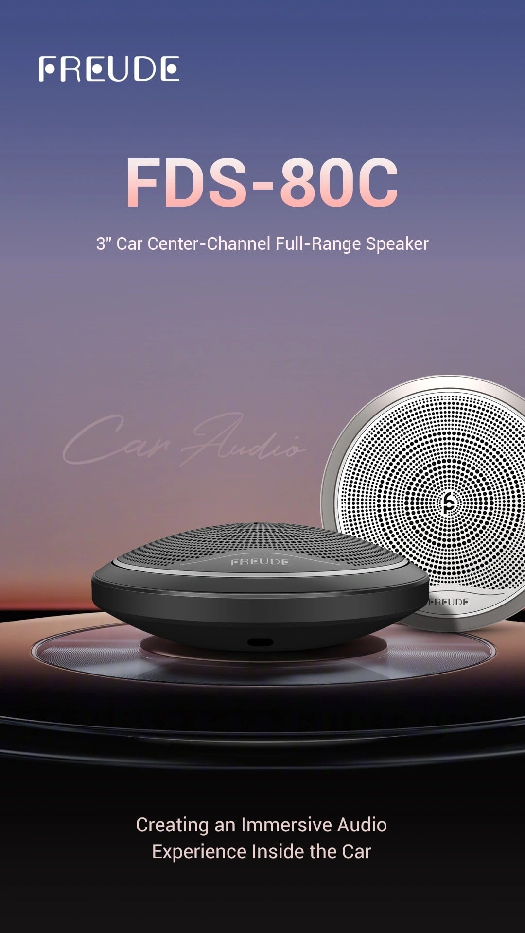 Ảnh bìa Freude FDS-80C loa center toàn dải 3 inch