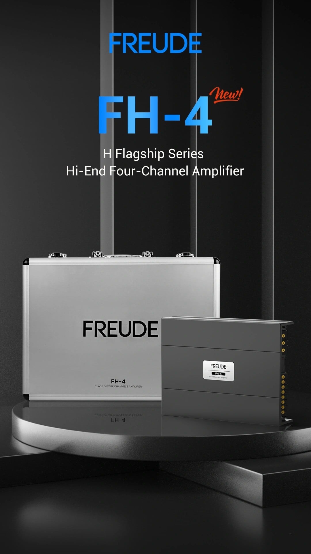 Ảnh bìa Freude FH-4 dòng H, amply Hi-End 4 kênh