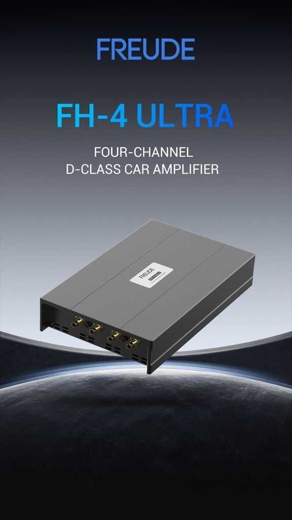 Amply Ô Tô 4 Kênh Freude FH-4 Ultra Class D 4x250W RMS 4 Ohm