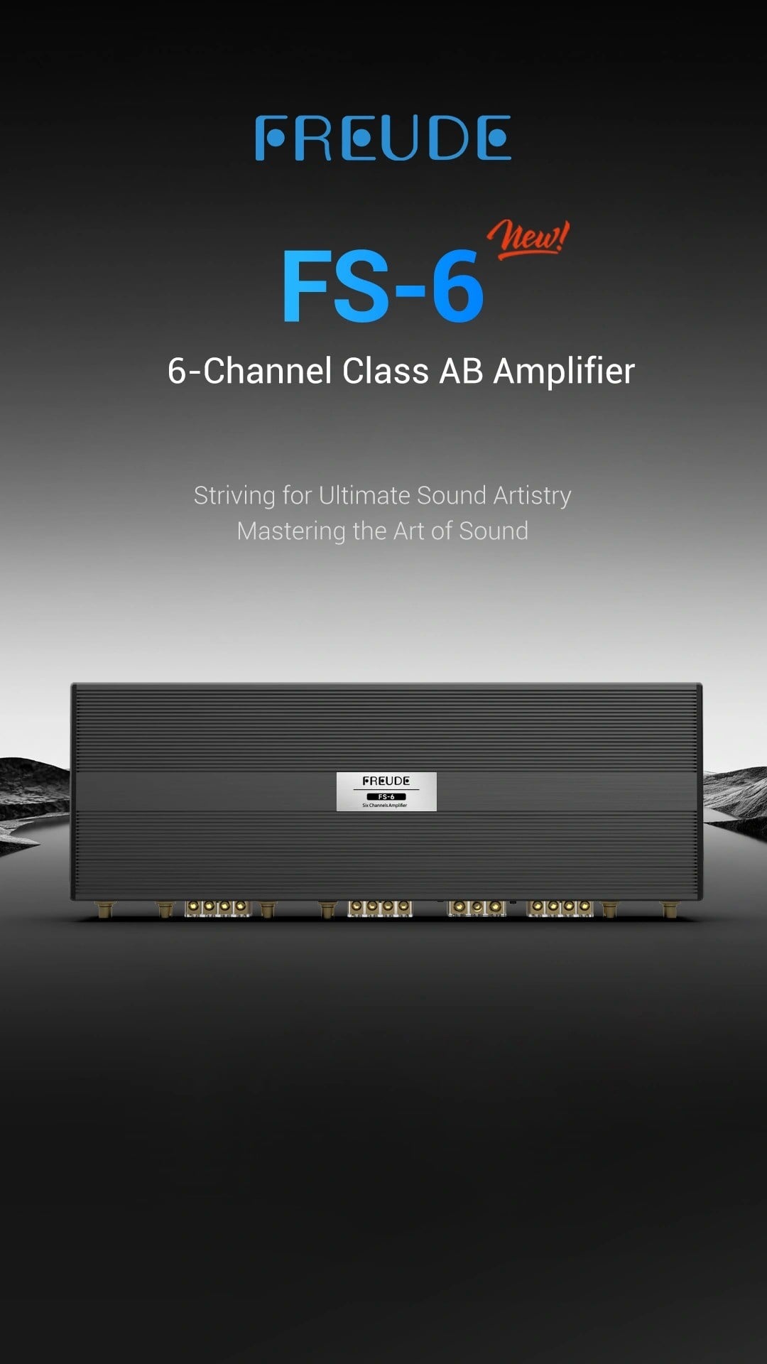 Ảnh bìa Freude FS-6, amply Class AB 6 kênh