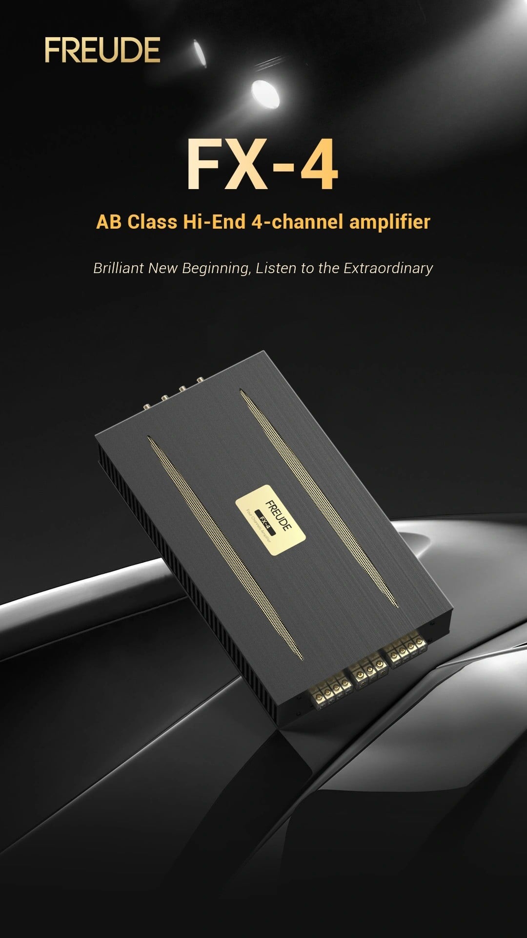 Ảnh bìa Freude FX-4, amply Class AB Hi-End 4 kênh