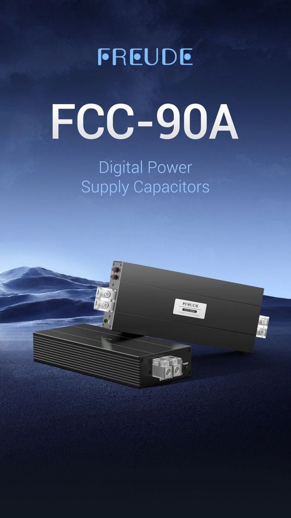 Tụ Điện Ổn Áp Âm Thanh Ô Tô Freude FCC-90A 90A Ngắt Sụt Áp