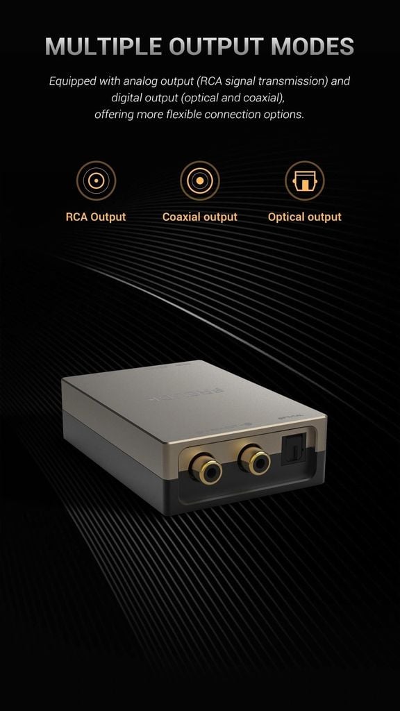 Bộ Phát Nhạc Bluetooth Hi-Fi Ô Tô Freude FBT-ONE BT 5.3 Ngõ Quang
