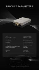 Bộ Phát Nhạc Bluetooth Hi-Fi Ô Tô Freude FBT-ONE BT 5.3 Ngõ Quang