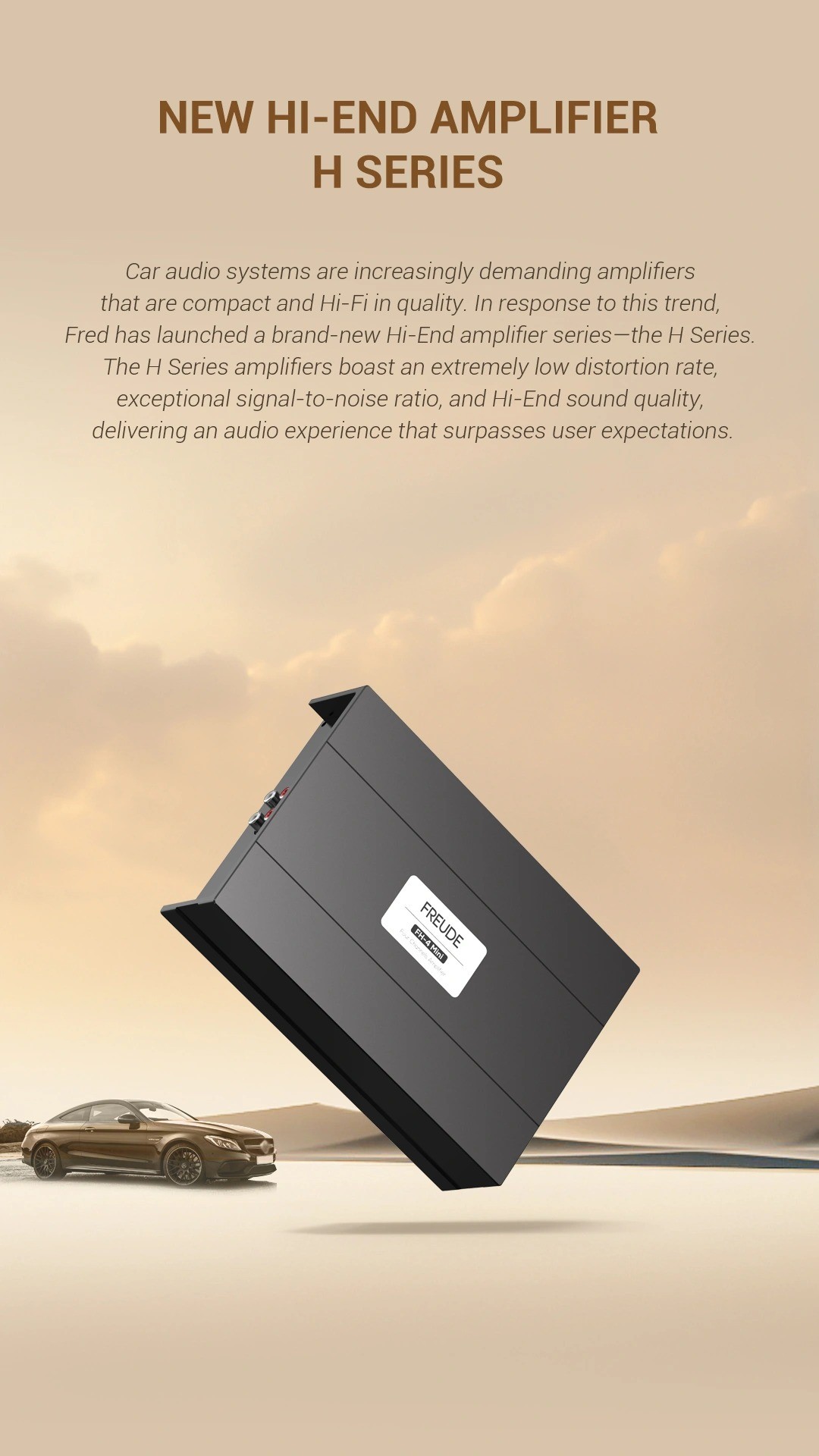 Freude FH-4 Mini thuộc dòng amply Hi-End H series