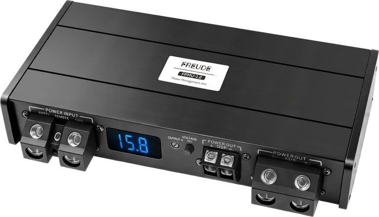 Bộ Ổn Áp Nguồn Âm Thanh Ô Tô Freude FPMU-1.2 130A 13.8–16V