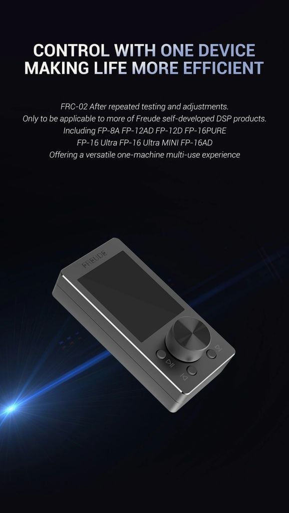 Remote Điều Khiển Âm Thanh Ô Tô Freude FRC-02 Màn Màu Cho FP-16