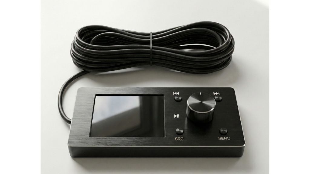 Remote Điều Khiển Âm Thanh Ô Tô Freude FRC-03 Màn Màu Cho Dòng FP V5