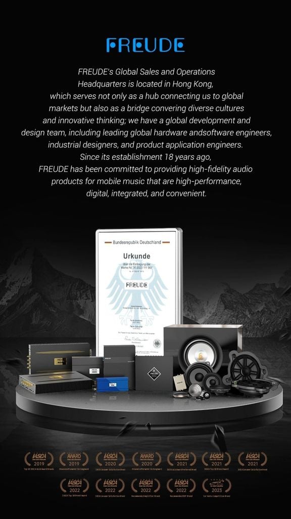 Bộ Phát Nhạc Bluetooth Hi-Fi Ô Tô Freude FBT-ONE BT 5.3 Ngõ Quang