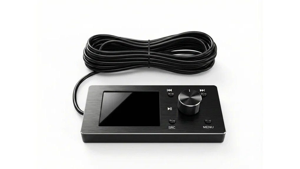 Remote Điều Khiển Âm Thanh Ô Tô Freude FRC-03 Màn Màu Cho Dòng FP V5