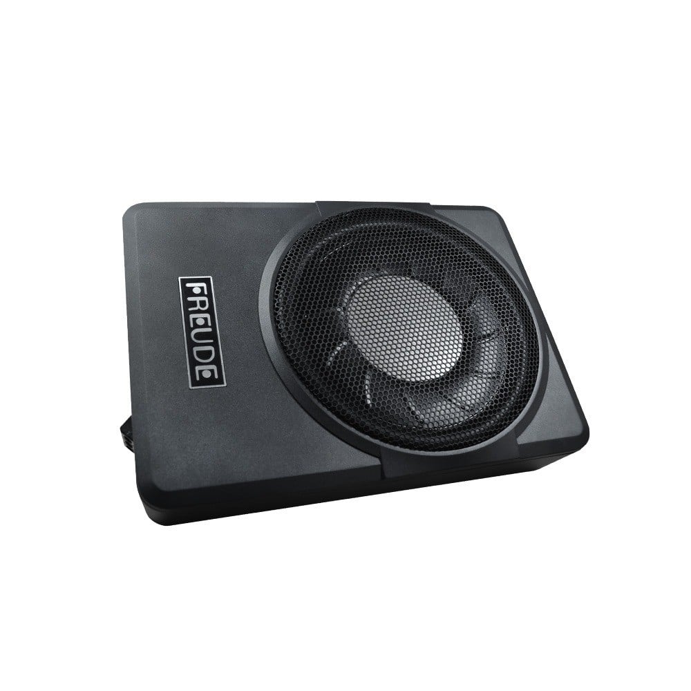 Sub điện gầm ghế Freude FED-1000 10 inch hộp nhôm góc nghiêng