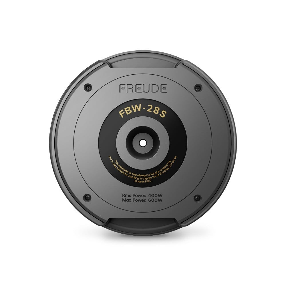Sub lốp sơ cua Freude FBW-28S nhìn từ trên, vỏ nhôm đúc