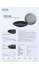 Loa Trần Ô Tô Freude FDS-80 Toàn Dải 3 Inch Siêu Mỏng 11mm