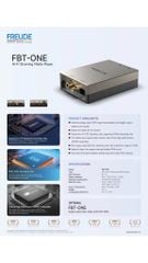 Bộ Phát Nhạc Bluetooth Hi-Fi Ô Tô Freude FBT-ONE BT 5.3 Ngõ Quang
