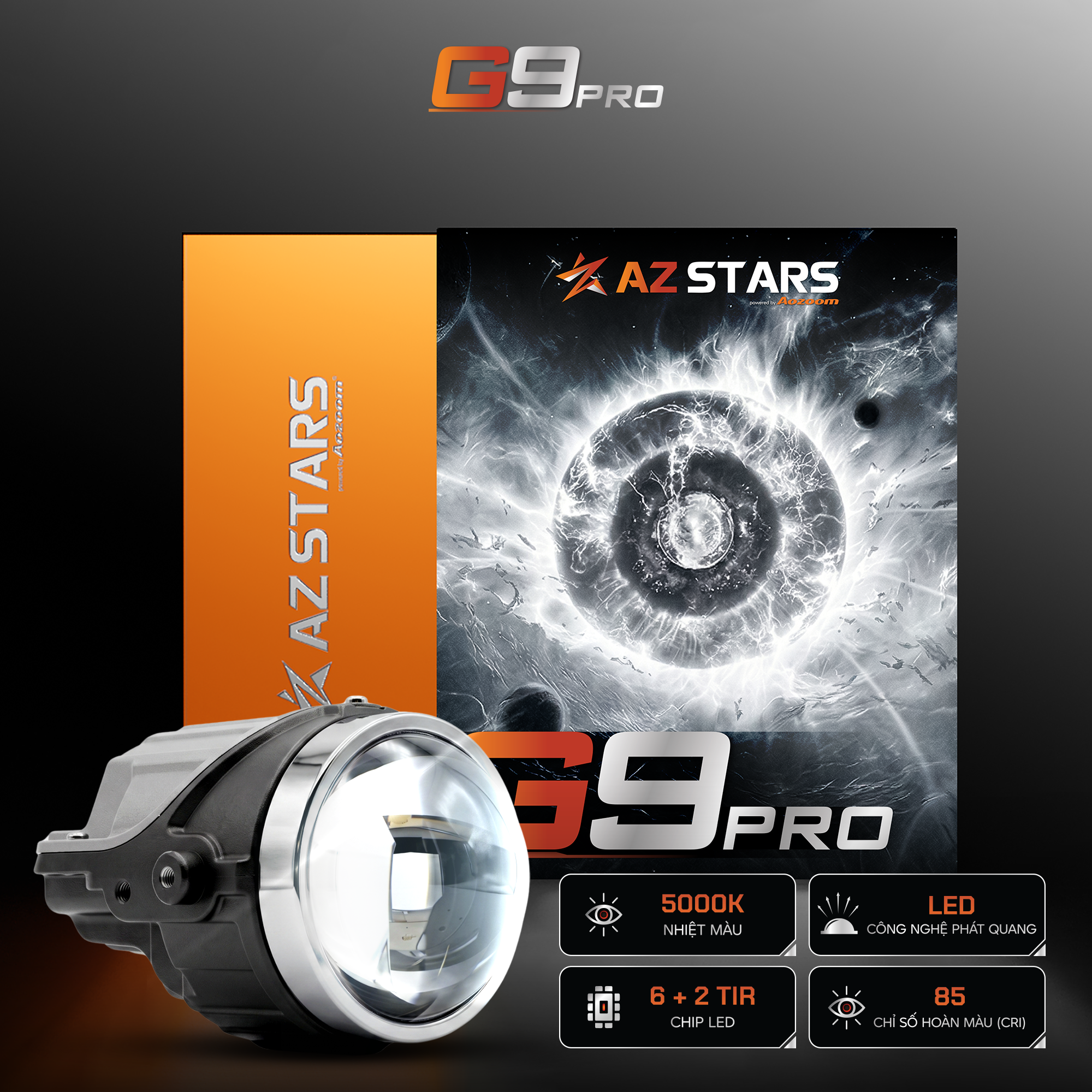 Bi Gầm Aozoom G9 Pro 3.0 Inch - ảnh chính hãng 2