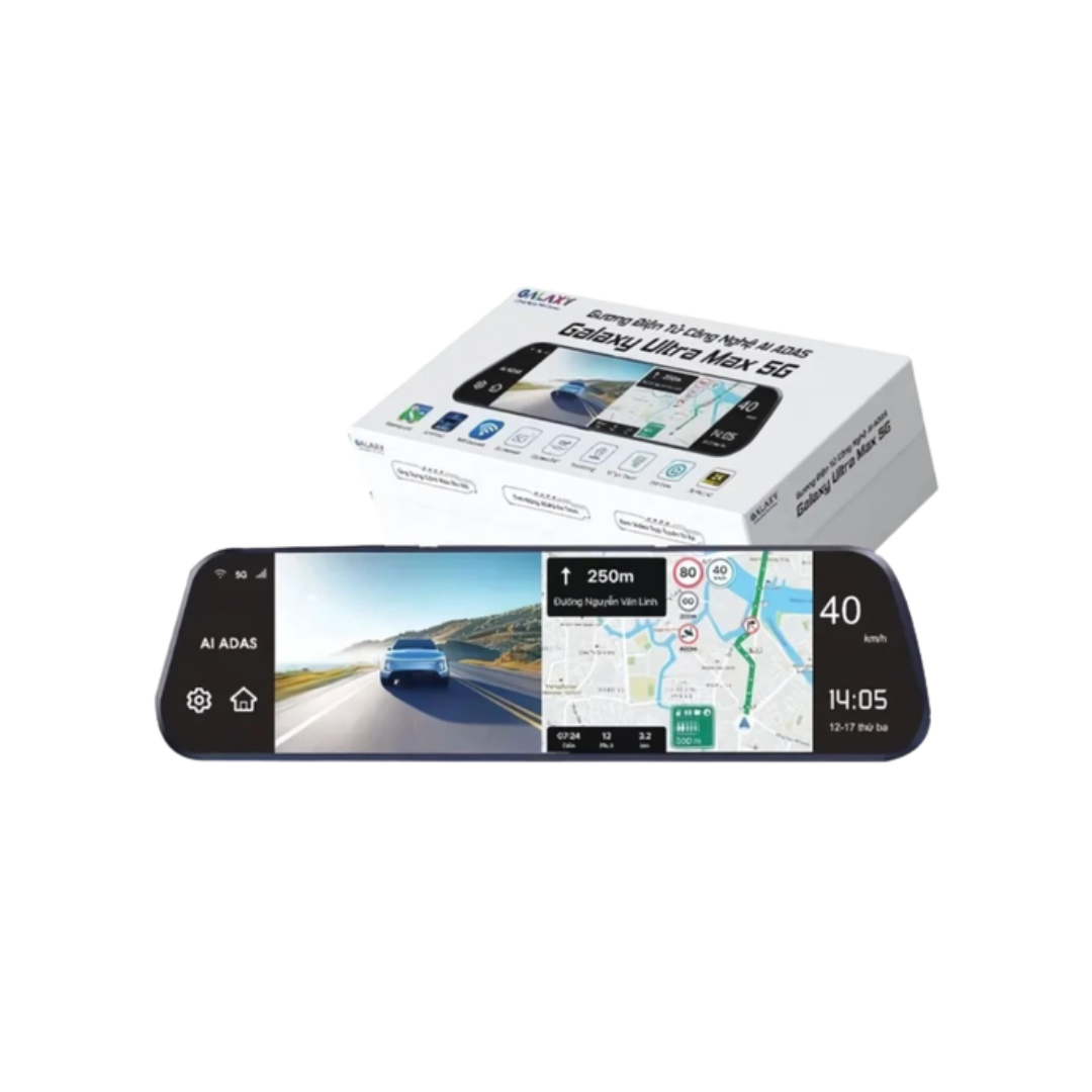 Camera hành trình gương điện tử Galaxy Ultra Max 5G Plus