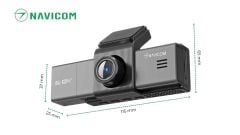 Camera Hành Trình Ô Tô Navicom T4K 3 Kênh 4K