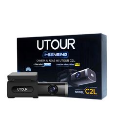 Camera Hành Trình Ô Tô Utour C2L 4K Kèm Camera Sau H300