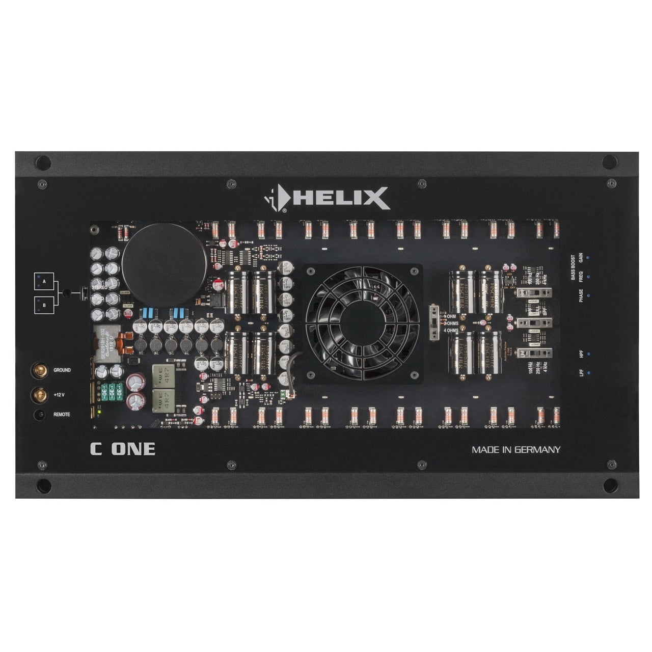 Helix C ONE nhìn từ trên qua nắp mica