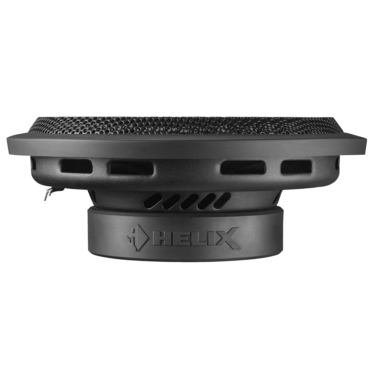 Mặt bên sub Helix IK S10-SVC2 thể hiện chiều sâu lắp 84,5 mm