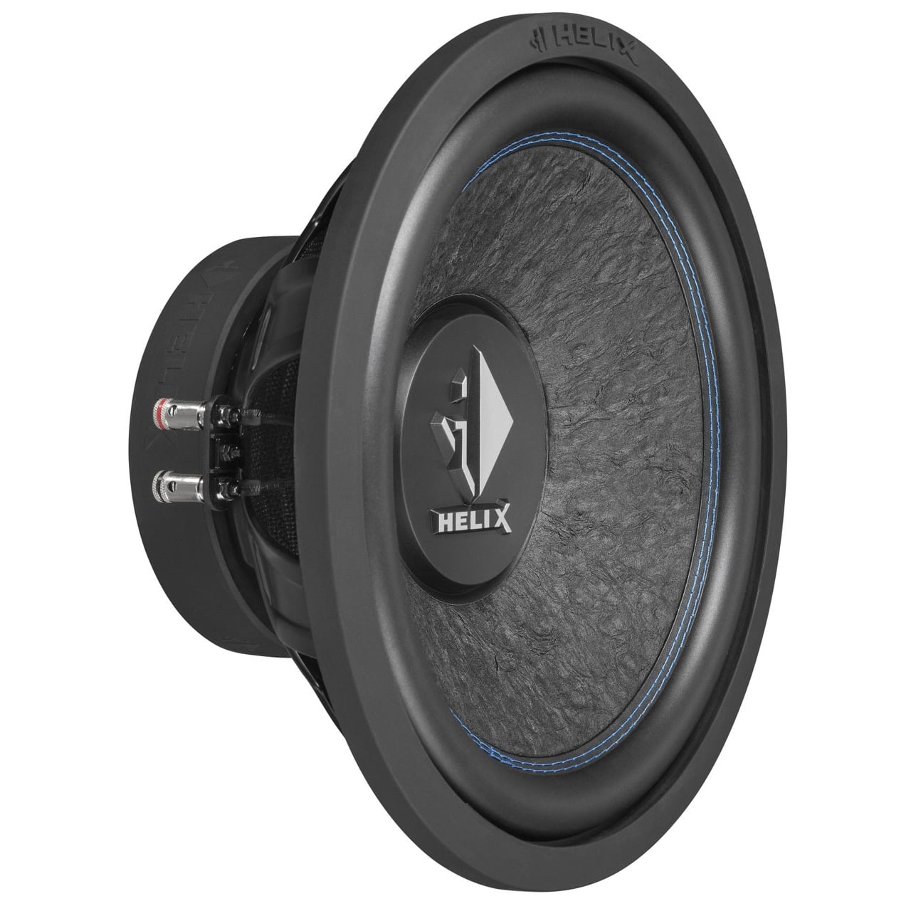 Loa sub hơi ô tô Helix K 12W 12 inch góc nghiêng