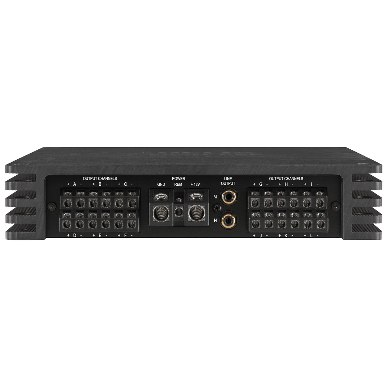 Mặt 12 ngõ ra loa của Helix V TWELVE DSP MK2