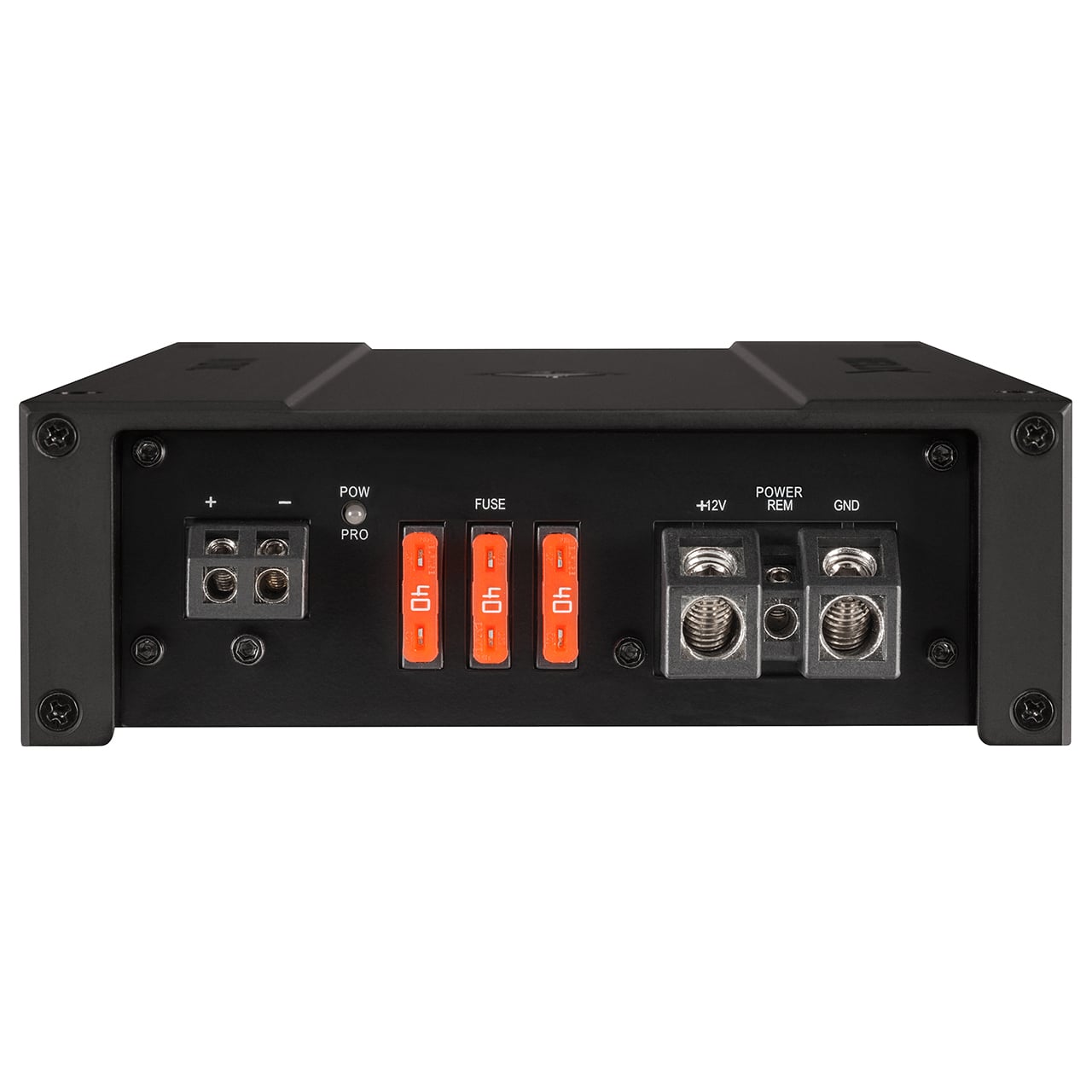 Mặt ngõ ra loa và 3 cầu chì Helix M ONE X